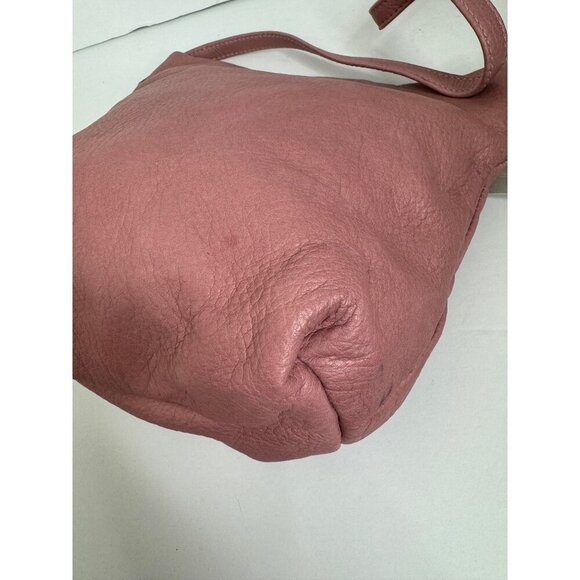NWT BAGGU Leather Crossbody Bag Blush Pink - Picture 5 of 9